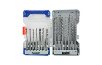 Drill and chisel for hammer drill