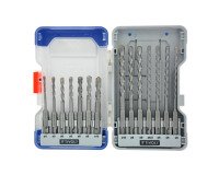 Set van 14 betonboren SDS+ Tivoly Lengte 110 en 160 mm Ø 4 tot 10 mm