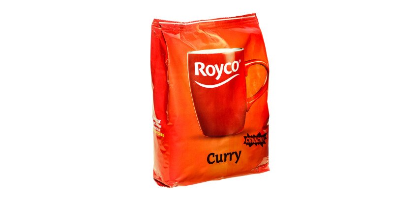 Soupe Royco Curry Crunchy pour distributeur - Paquet de 80 portions