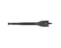 Mèche Holz flach Ø 22 mm Tivoly Technic Sechskant-Schaft 6,35 mm, Verstärkter Körper, Doppel-Chip-Breaker