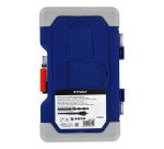 Coffret de 15 forets bois Tivoly Technic (9 forets bois HSS speed point Ø 2 à 10 mm + 6 mèches bois plates Ø 14 à 24 mm)