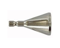 Frees om buizen en draadeinden af te bramen Tivoly Technic zeskantschacht 6,35 mm quick change Ø 7 tot 22 mm