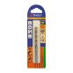 Foret bois HSS Tivoly Ø 6 mm Affûtage Speed point, Queue cylindrique Gradué SLR
