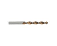 Houtboor HSS Tivoly Ø 3 mm snel slijpen met cilindrische steel en SLR-gradatie