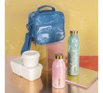 Botella isotérmica de acero inoxidable 0,59 L serie Lava Verde MILAN