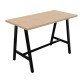 &lt;b&gt;High table Synergy L 160 x W 80 x H 107 cm black metal base&lt;/b&gt;