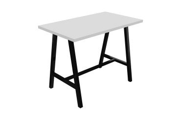 <div>High table Synergy L 140 x D 80 x H 107 cm black metal base</div>