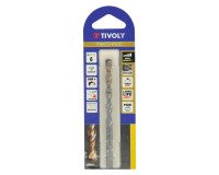 Betonboor Ø 6 mm L 100 mm Tivoly Technic met cilindrische schacht 3 platte kanten