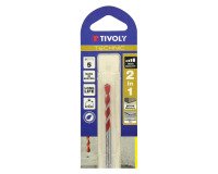 Foret béton-carrelage 2 en 1 Tivoly Technic rouge Ø 5 mm