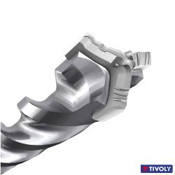 Concrete drill bit MASTER3 Ø 6 mm x L 160 mm SDS+ Tivoly Technic