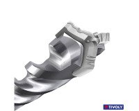 Foret béton 3 taillants MASTER3 Ø 8 mm x L 160 mm SDS+ Tivoly Technic