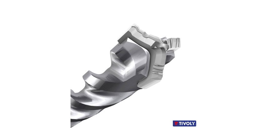 Foret béton 3 taillants MASTER3 Ø 6 mm x L 160 mm SDS+ Tivoly Technic