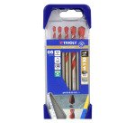Coffret de 5 forets 2en1 béton-carrelage Tivoly Technic Ø 4 à 10 mm