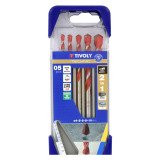Coffret de 5 forets 2en1 béton-carrelage Tivoly Technic Ø 4 à 10 mm