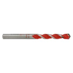 Foret béton-carrelage 2 en 1 Tivoly Technic rouge Ø 8 mm