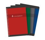 Carnet spirale Conquérant 11 x 17 cm petits carreaux 100 pages