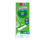 Dry Kit Swiffer - Set scopa con 8 panni + 3 panni wet