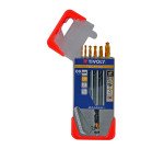 Forets métaux HSS STEAM Tivoly Technic Ø 2 à 8 mm - Coffret de 6 pièces