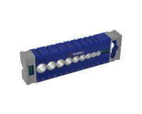 Tivoly • rechthoekige boorgeleider - Ø 4 tot 12 mm • speciaal voor het boren van hoeken en buizen