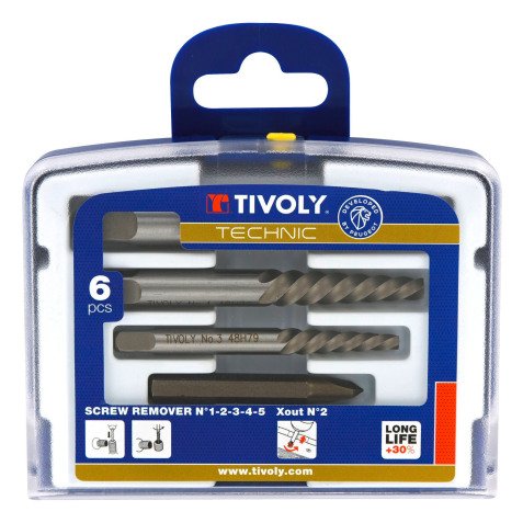 Coffret d'extraction Tivoly Technic -  6 pièces