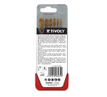Forets métaux HSS STEAM Tivoly Technic Ø 2 à 8 mm - Coffret de 6 pièces