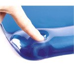 Tapis de souris avec repose-poignets Fellowes Gel Crystals couleur