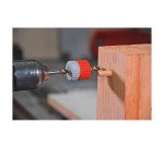 Lot de 3 butées de perçage réglables sans outils pour forets de Ø 3 à 12mm Tivoly