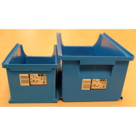 Gaveta ProfilPlus Box Allit 3 azul - Alt 12,5 x An 15 x Fon 23,5 cm