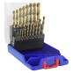 HSS-E5 Cobalt 5% Tivoly Technic Ø 1 to 10 mm Forest Metals - set of 19 pieces