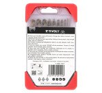 Forets métal HSS-E5 Cobalt 5 % Tivoly Technic Ø 1 à 10 mm, gradués SLR - Coffret de 10 pièces