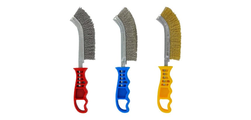 Brosses métalliques à main Tivoly - Lot de 3