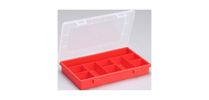 Storage organizer 9 compartments EuroPlus Basic 29/9 Allit H 4.6 x W 29 x D 18.5 cm