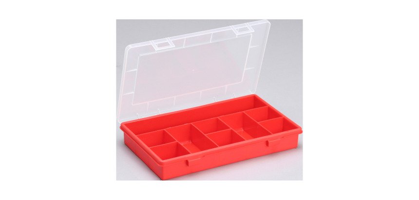 Organisateur de rangement 9 compartiments EuroPlus Basic 29/9 Allit H 4,6 x L 29 x P 18,5 cm