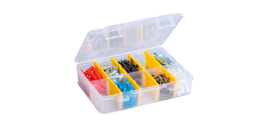 Organiseur de rangement EuroPlus Basic 18/2-10 Allit H 4 x L 18 x P 15 cm