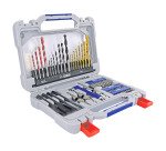 Mallette pour le perçage multi-matériaux et le vissage Tivoly Technic, 60 pièces