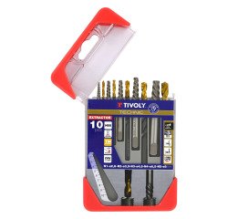 Entfernen Sie Tivoly Technic Bolzenauszugssatz - 10-teiliges Set