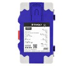 Douilles à choc Tivoly Technic Ø 8 à 24 mm + accessoires - Coffret de 12 pièces