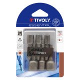 Noix de serrage magnétiques Tivoly Essential Ø 6 à 13 mm - Pack de 6 pièces