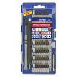 Embouts de vissage de précision et accessoires Tivoly technic - Coffret de 60 Pièces