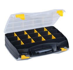 Organiseur de rangement double-face EuroPlus Duo 38/8-32 Allit H 9 x L 38 x P 31 cm