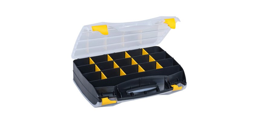 Organiseur de rangement double-face EuroPlus Duo 38/8-32 Allit H 9 x L 38 x P 31 cm