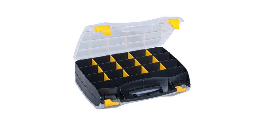 Organiseur de rangement double-face EuroPlus Duo 38/8-32 Allit H 9 x L 38 x P 31 cm