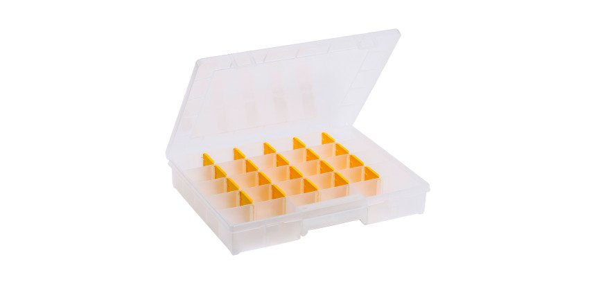 Organiseur de rangement professionnel EuroPlus Basic 37/7-20 Allit H 6 x L 37 x P 29,5 cm