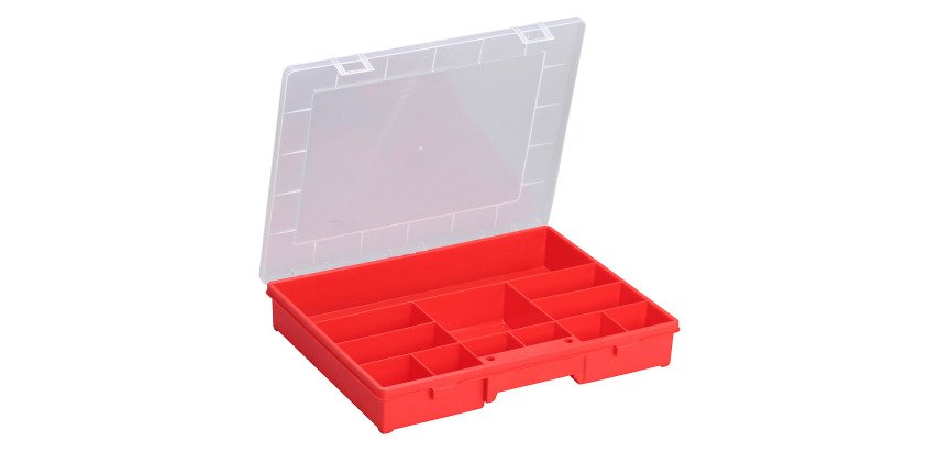 Organiseur de rangement 12 compartiments EuroPlus Basic 37/12 Allit H 6 x L 37 x P 29,5 cm