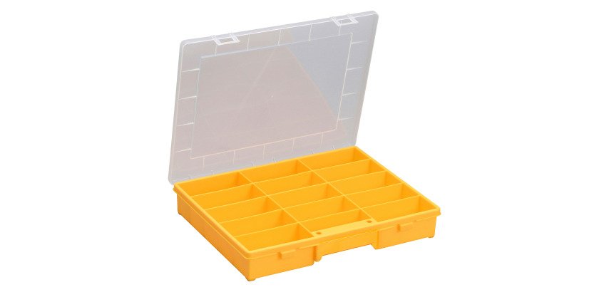 Organiseur de rangement 15 compartiments EuroPlus Basic 37/15 Allit H 6 x L 37 x 29,5 cm