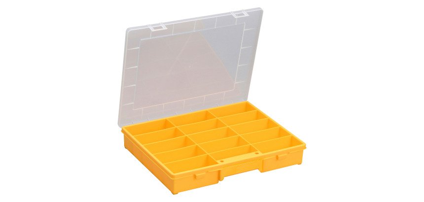 Organiseur de rangement 15 compartiments EuroPlus Basic 37/15 Allit H 6 x L 37 x 29,5 cm