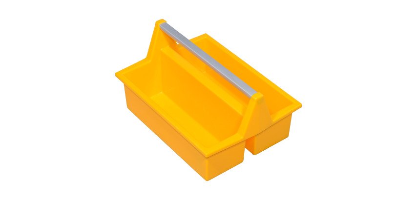 Werkzeugkoffer McPlus Carry 40 Allit, gelb