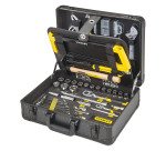 Valise de maintenance Stanley 4 niveaux d'outils, 142 pièces