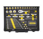 Valise de maintenance Stanley 4 niveaux d'outils, 142 pièces