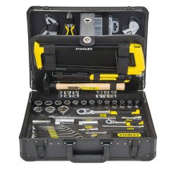 Wartungskoffer Stanley mit 4 Ebenen Werkzeugen, 142 Teile